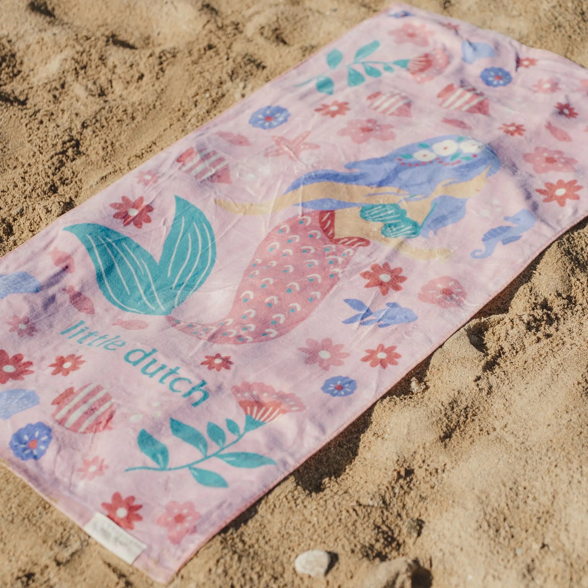 Toalha praia criança Dreamy Mermaid 60x120