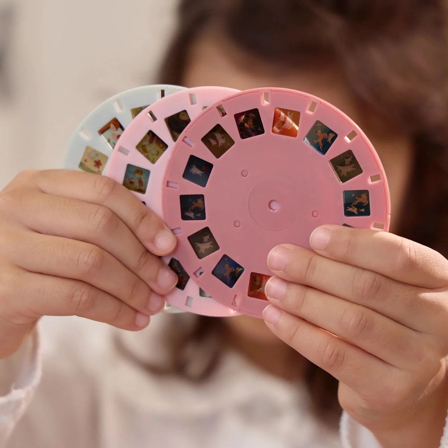Visualizador de Histórias Borboleta Rosa para Crianças | Lolla Kids