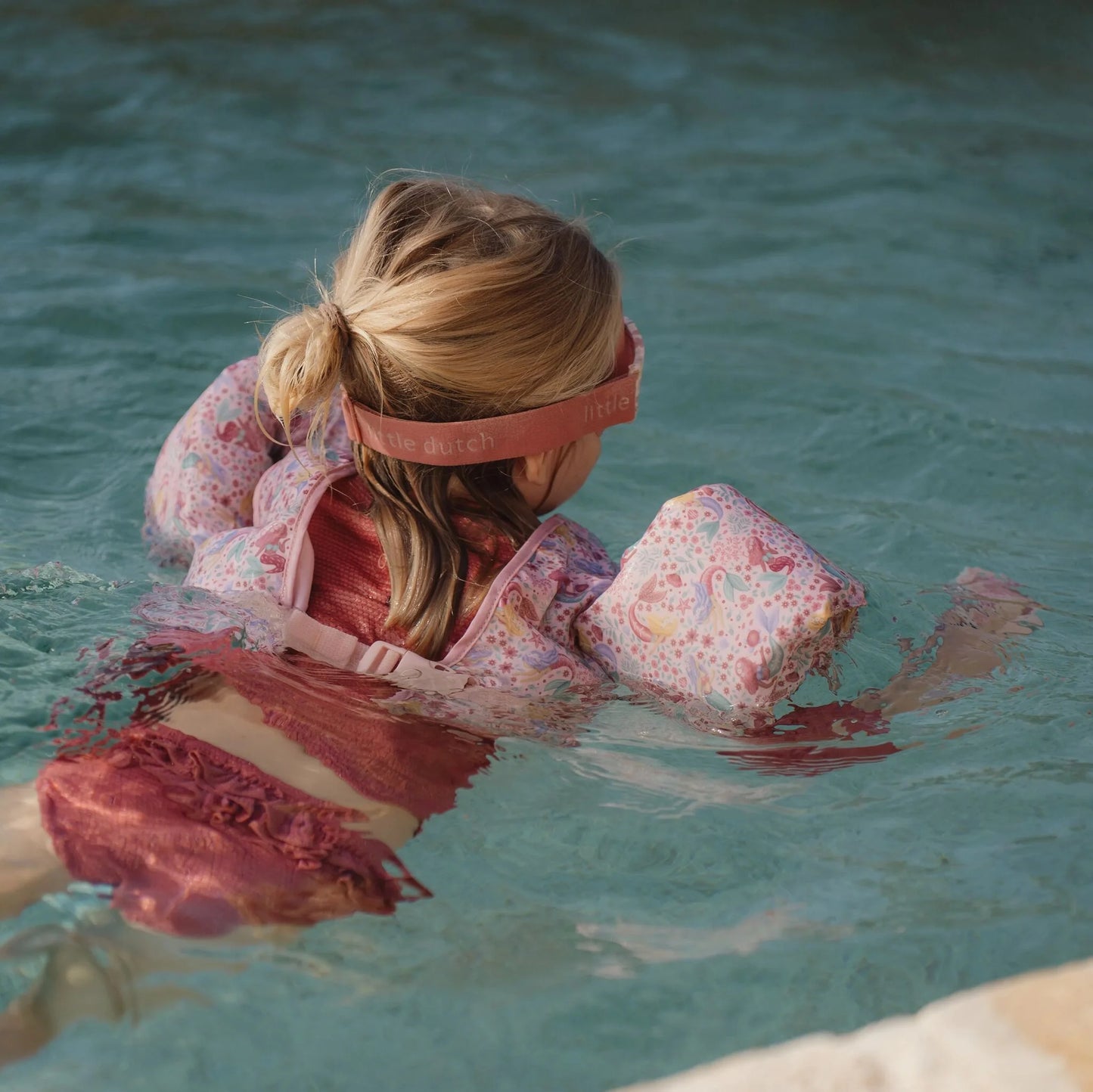 Colete flutuação com braçadeiras Dreamy Mermaid 15–30 kg
