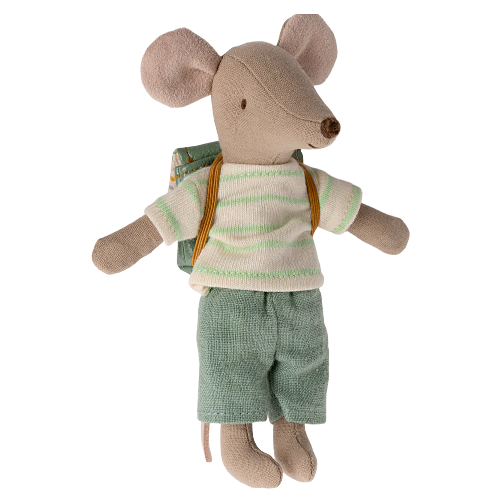 Ratinho com Mochila Big Brother da Maileg