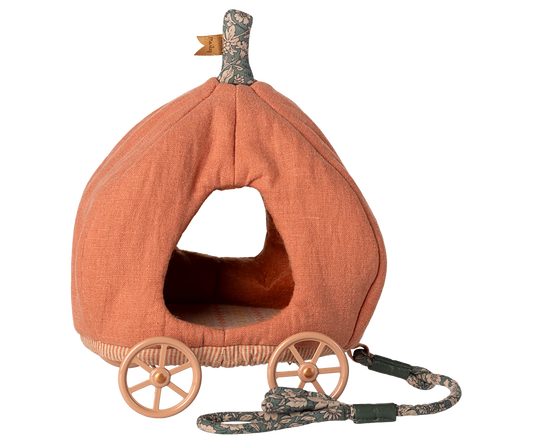 Maileg Pumpkin Carriage para Ratinhos – Carroça Abóbora (3+)