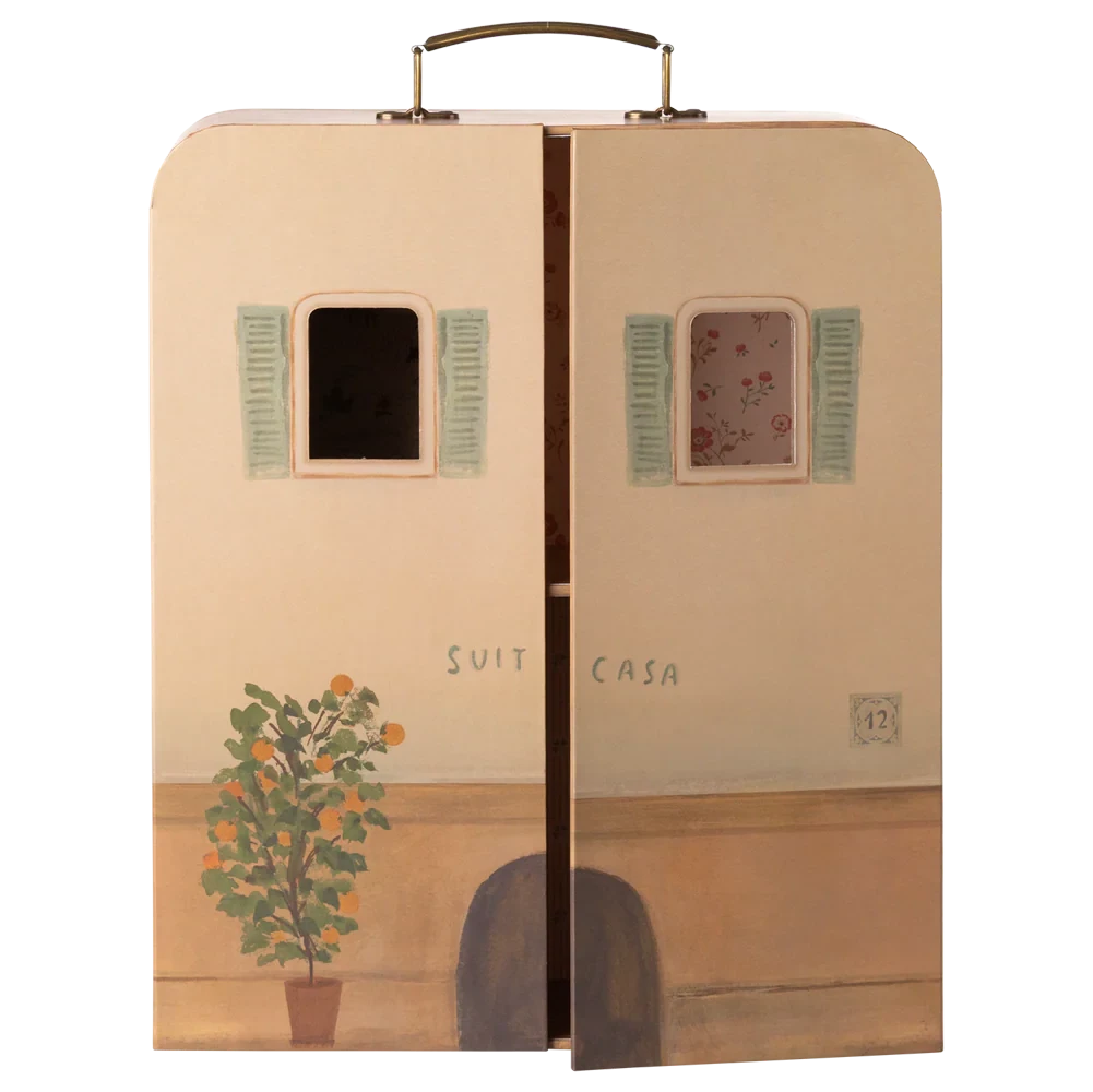 Casa Suitcase Maileg – Ratinha Irmã Mais Nova e Irmão Mais Novo | Lolla Kids