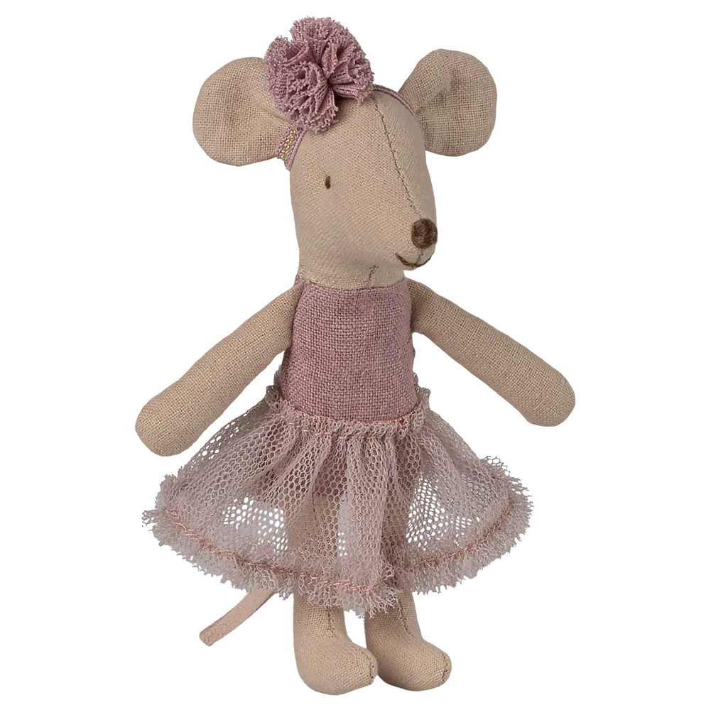 Maileg ratinha bailarina irmã mais nova Heather