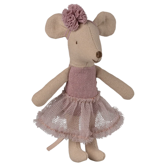 Maileg ratinha bailarina irmã mais nova Heather