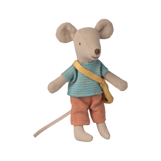 Ratinho Little Brother Maileg mala queijo