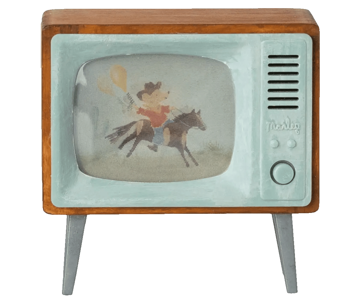 Televisão em Madeira para Casa dos Ratinhos
