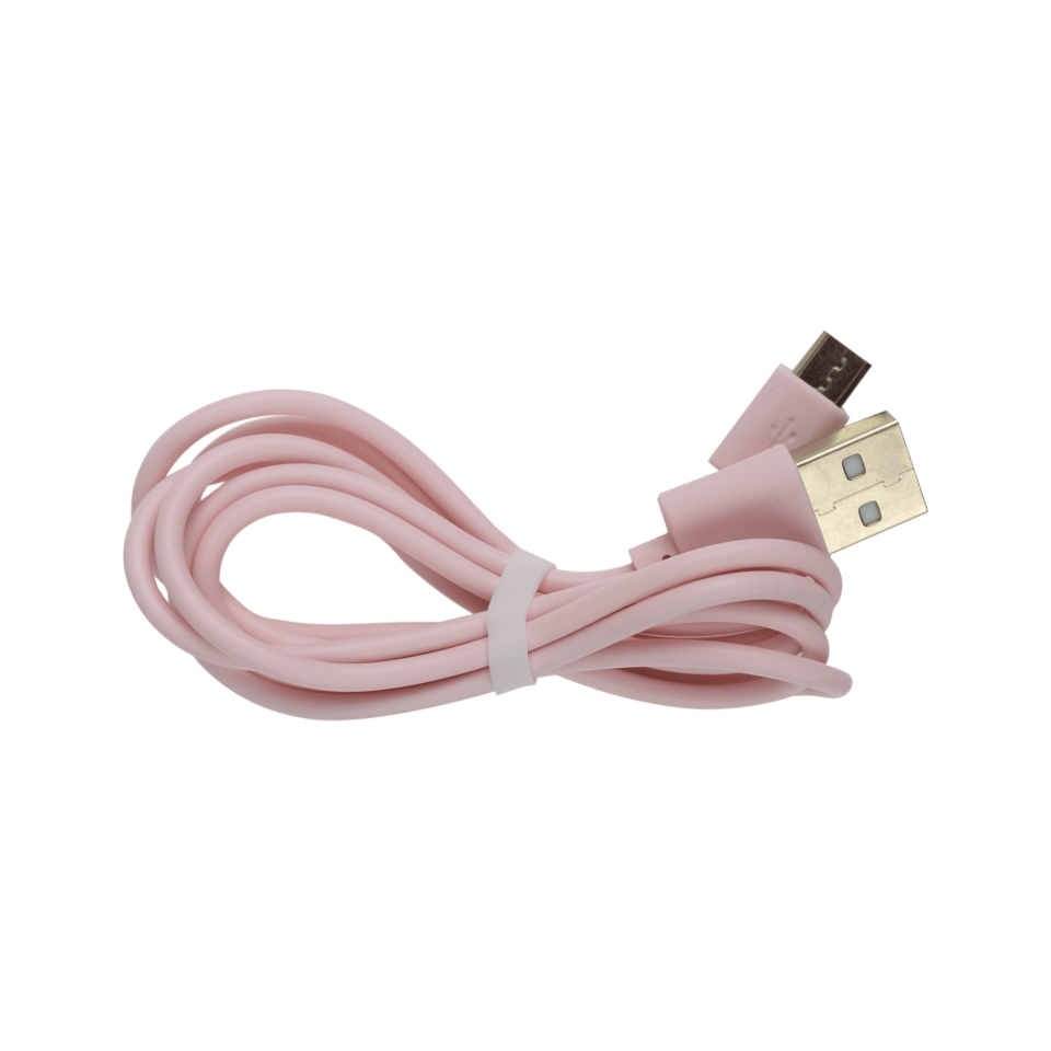 Caixa de Música com Luz de Presença Cavalo Rosa Recarregável