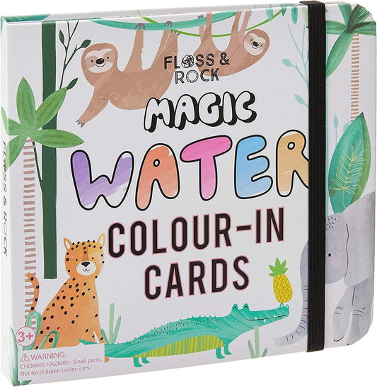 Cartões Mágicos para Colorir Selva