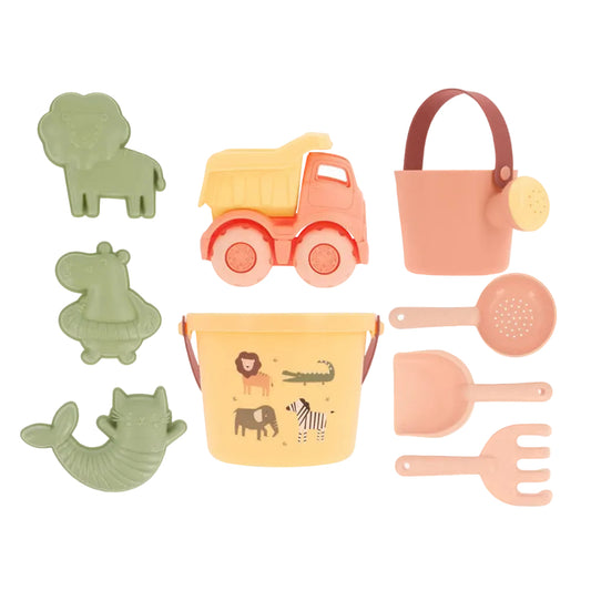 Set brinquedos praia Wild Animals Monneka bebé