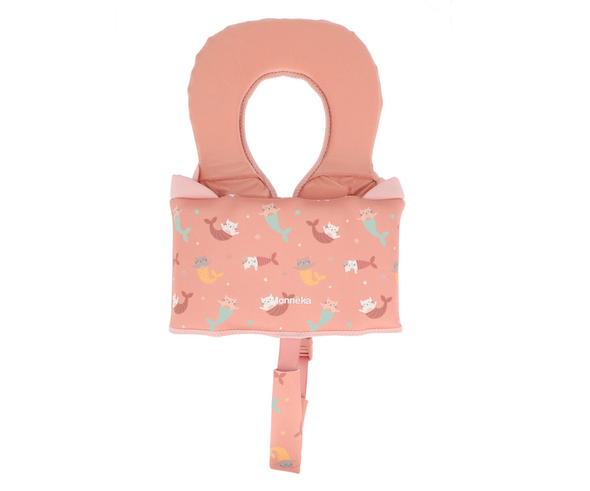 Colete flutuador Monneka Mermaid Cats 1–2 anos