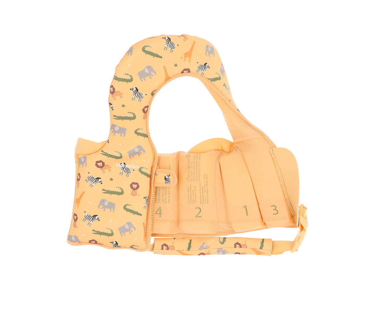 Colete flutuador Monneka Wild Animals 1–2 anos