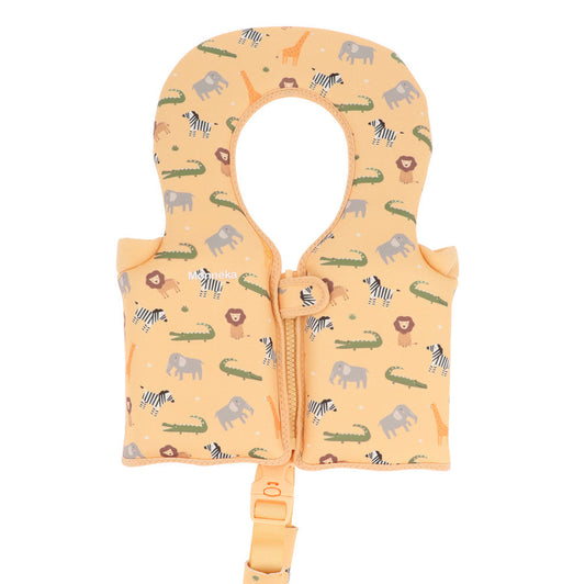 Colete flutuador Monneka Wild Animals 1–2 anos
