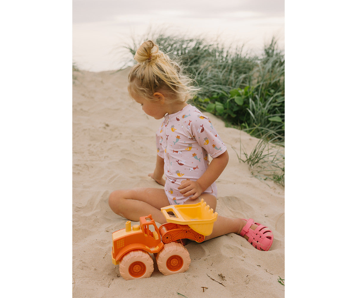 Escavadora infantil Monneka Orange praia bebé