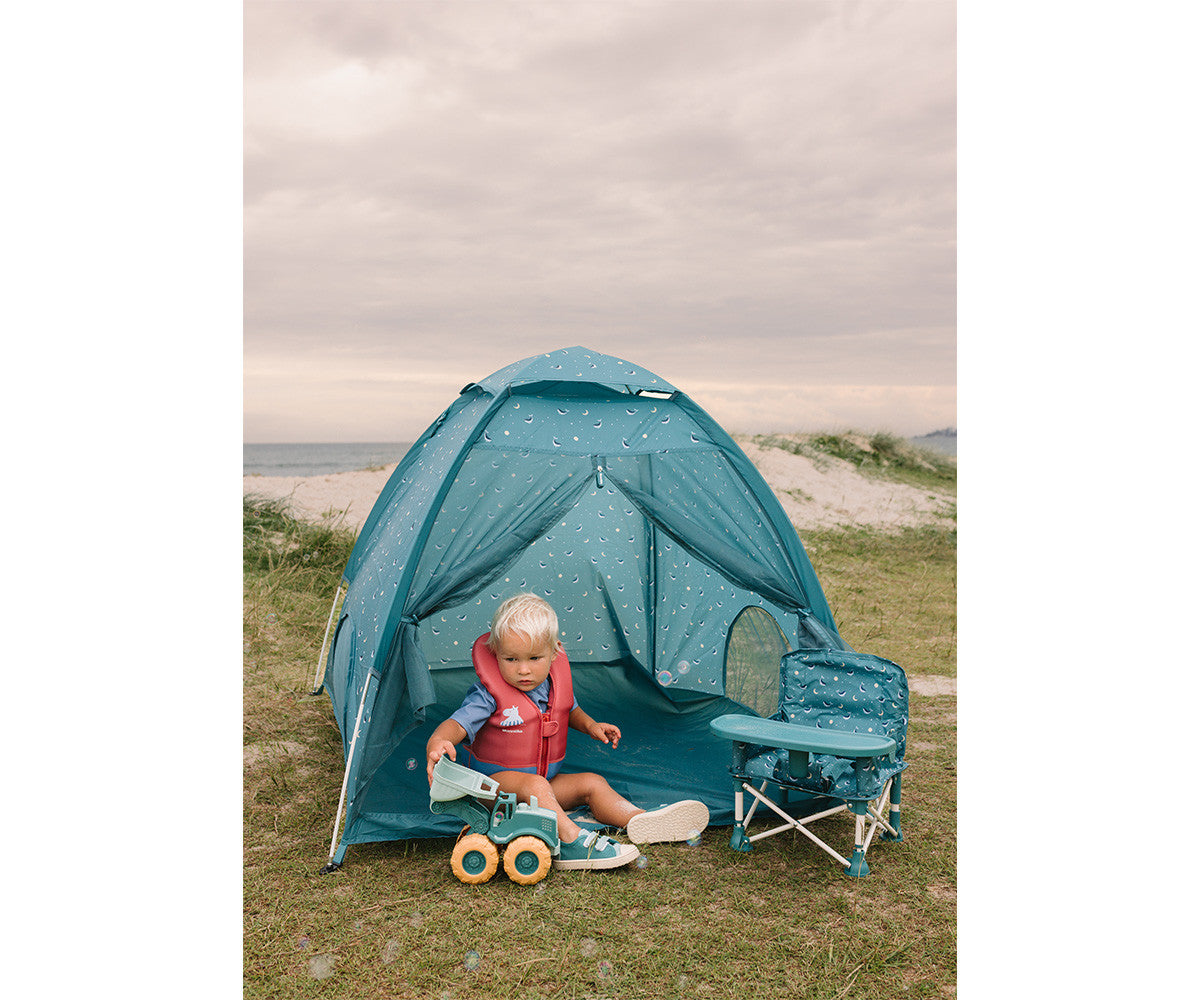 Escavadora infantil Monneka Green praia bebé