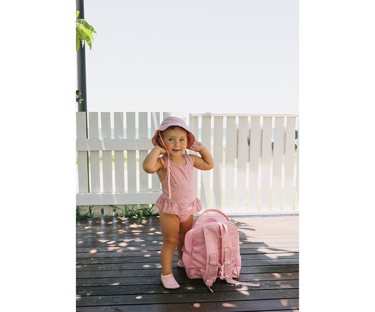 Mochila Praia Anti-Areia | Whale Pink