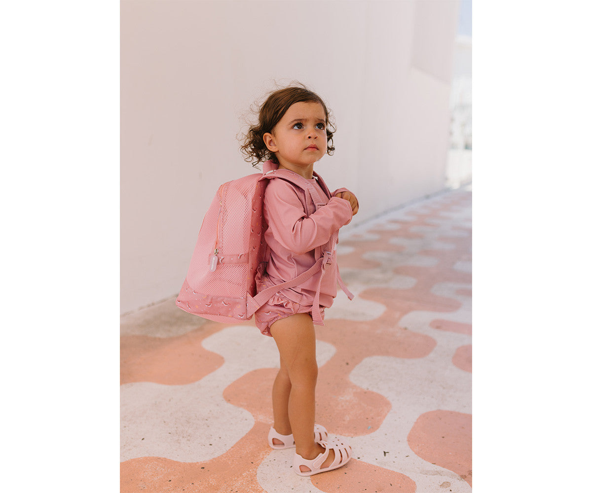 Mochila Praia Anti-Areia | Whale Pink