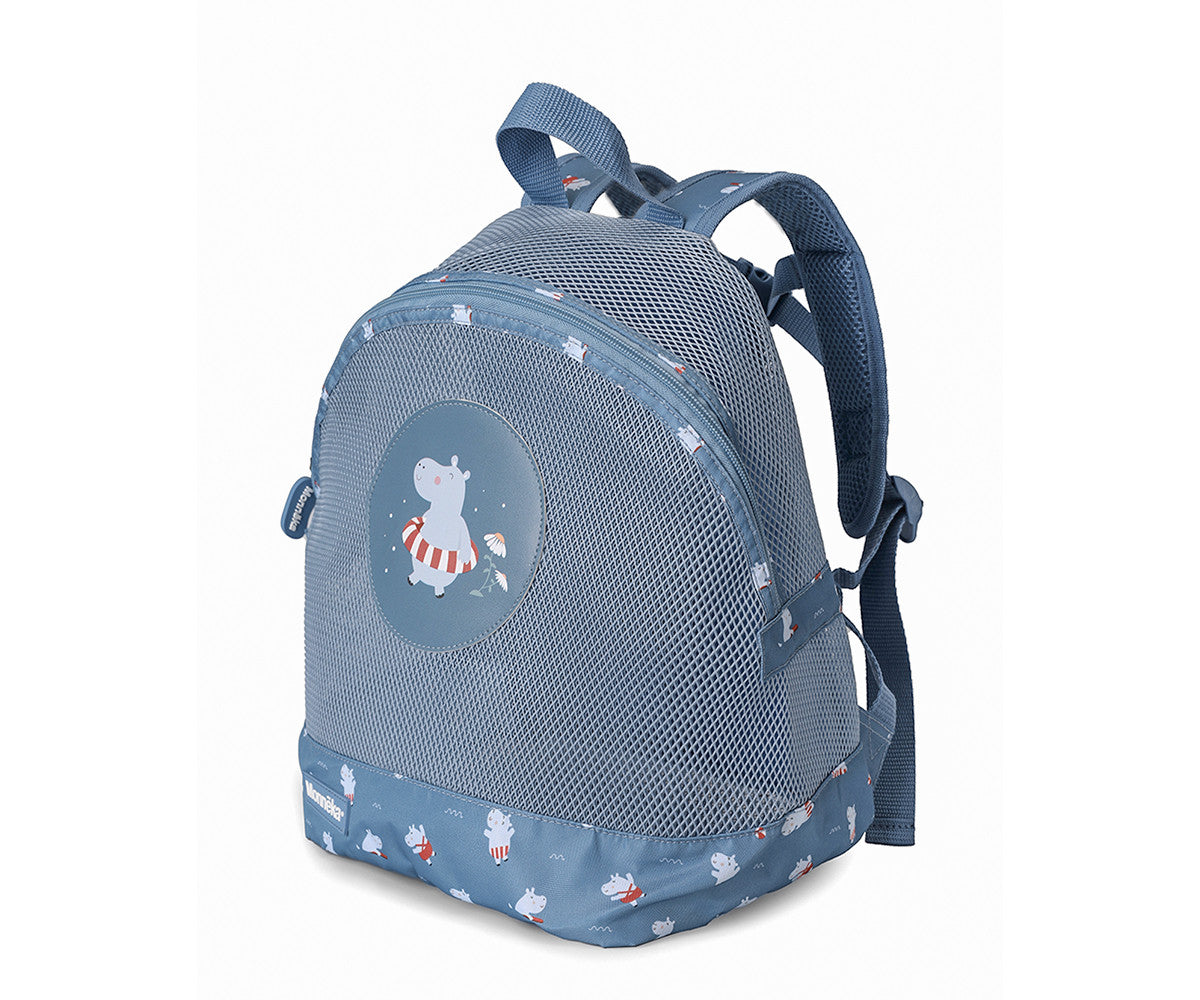 Mochila infantil antiareia Hippos Monneka