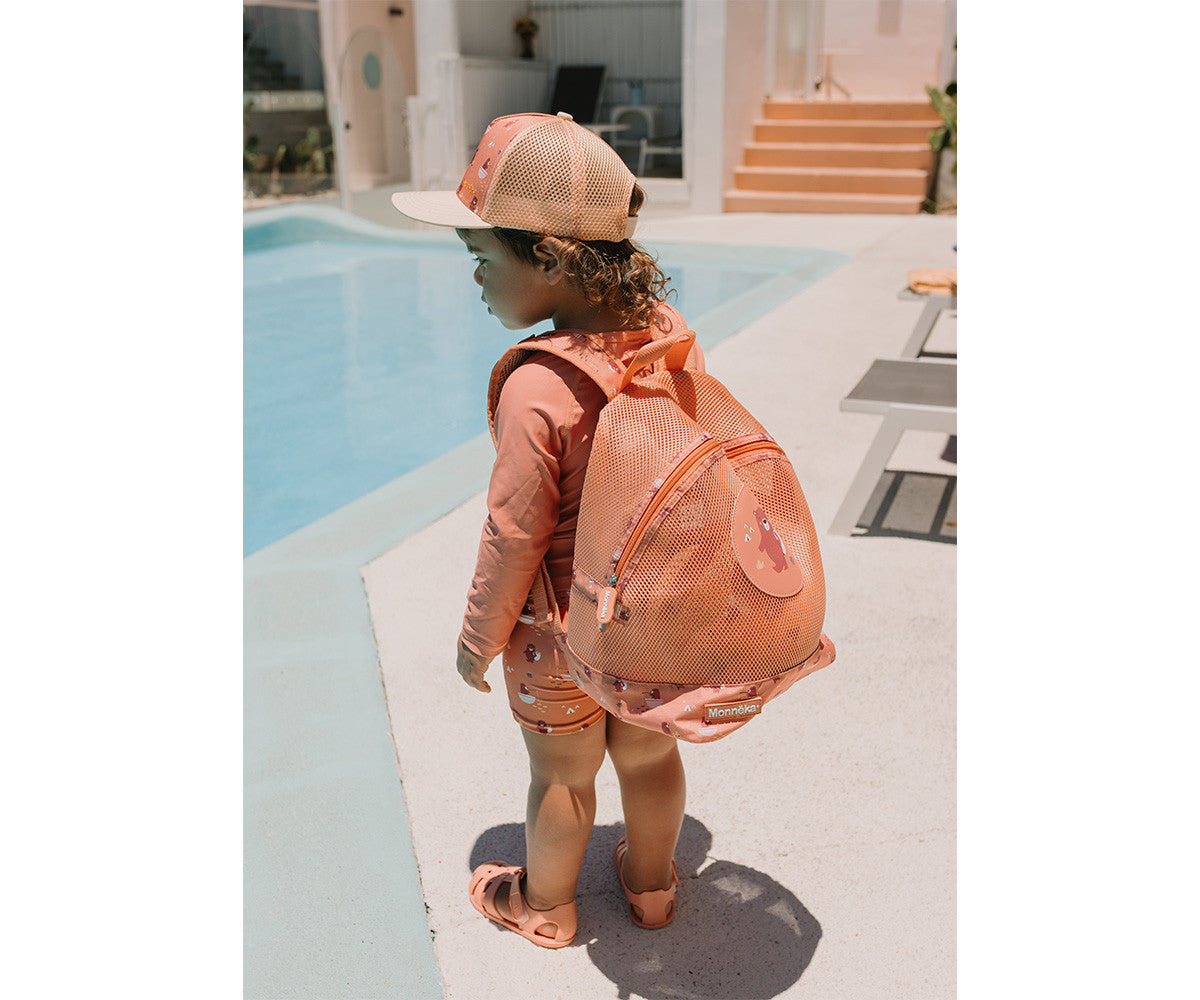 Mochila infantil antiareia Camping Monneka