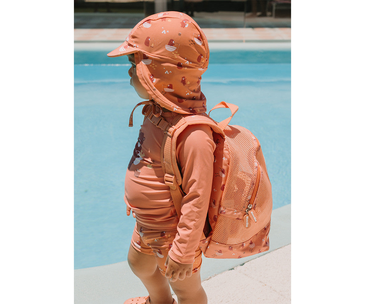 Mochila infantil antiareia Camping Monneka