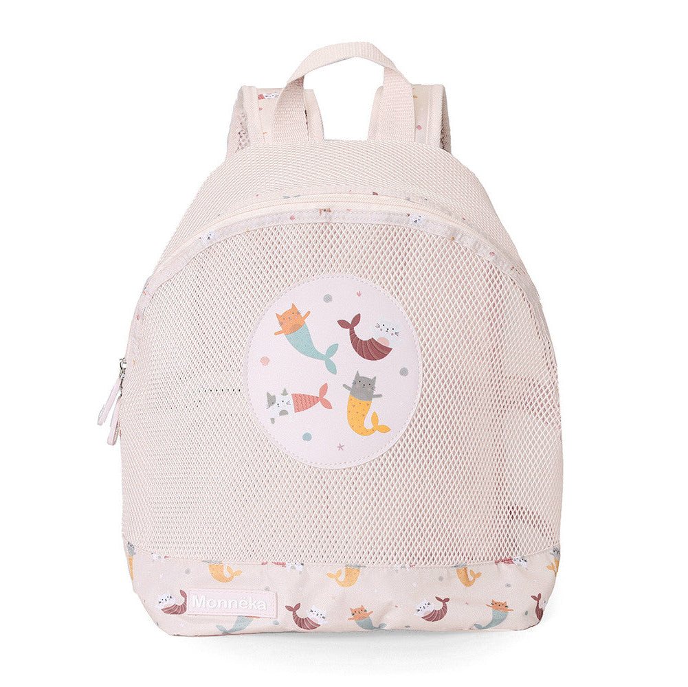 Mochila infantil antiareia Mermaid Cats Monneka