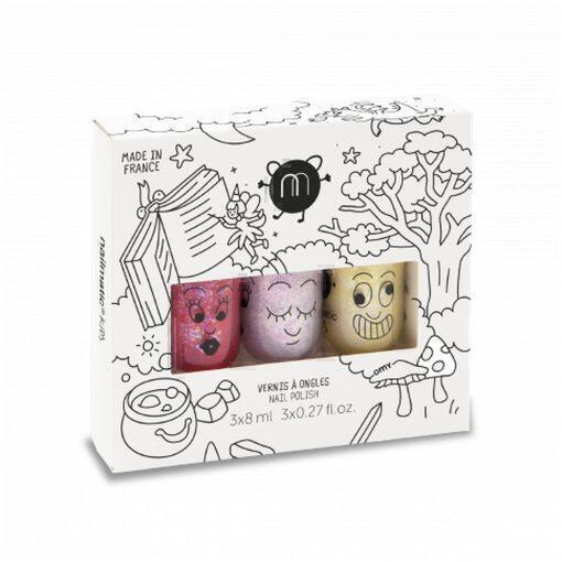 Coffret 3 vernizes Magic Forest