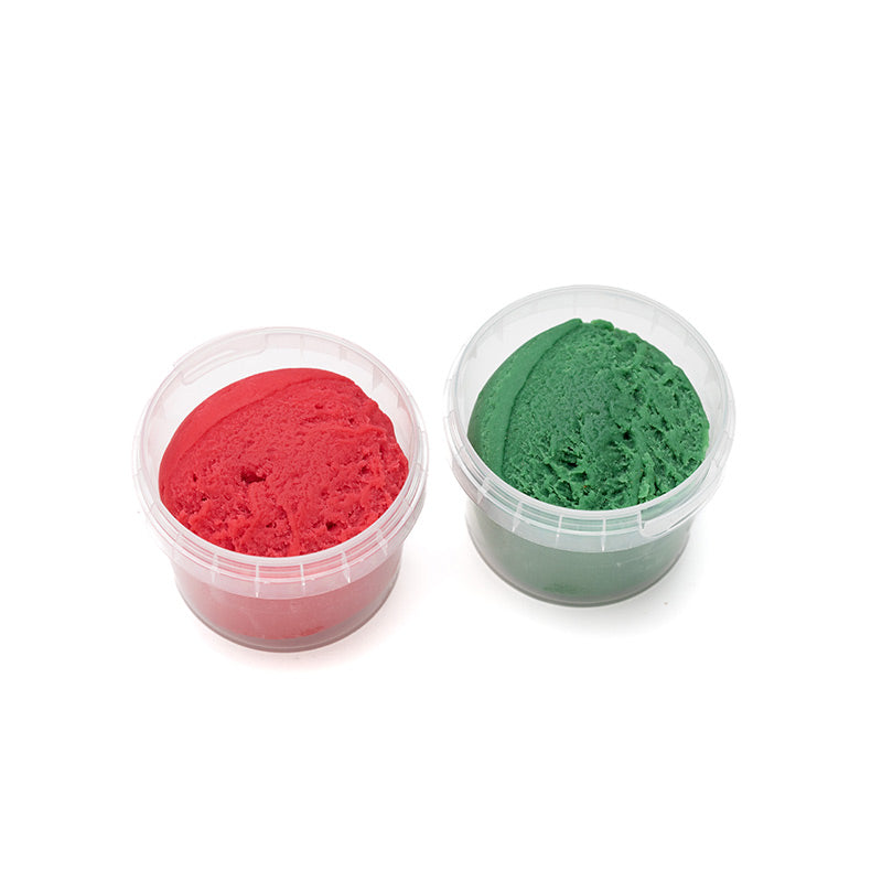 Conjunto 2 Plasticinas Orgânicas | Suri Red & Green