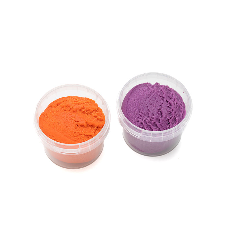Conjunto 2 Plasticinas Orgânicas | Suri orange & violet