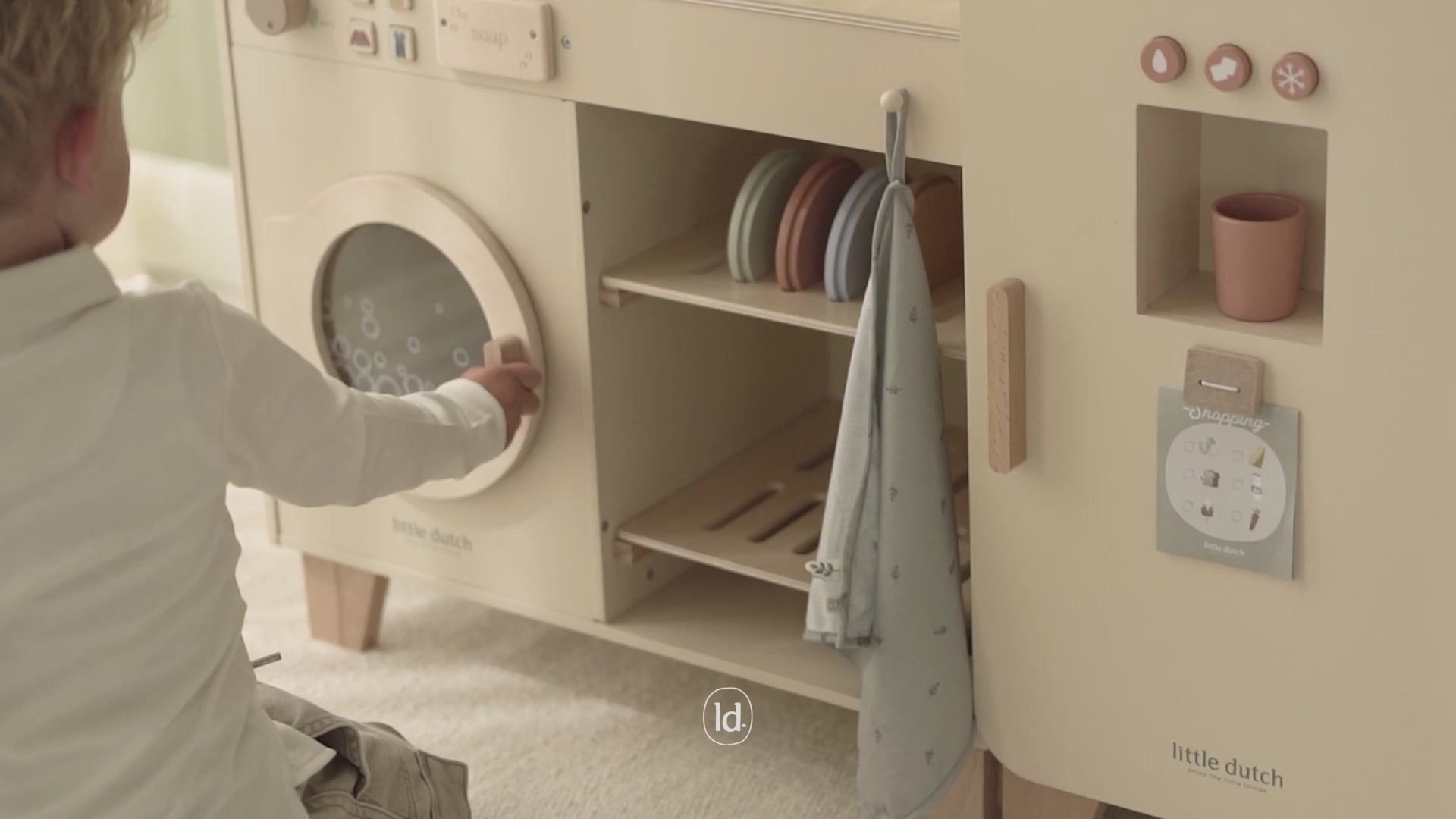 Máquina de Lavar de Madeira Essentials | Lolla Kids
