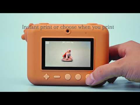 Câmara Instantânea Unicorn – 4,8 MP, Ecrã 3'', 32 GB (Kids)