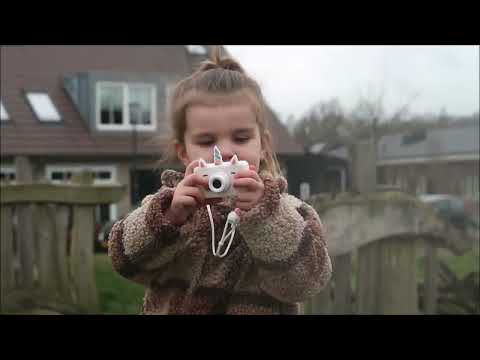 Zoofamily Unicorn: Câmara Infantil 3,2 MP, 32 GB, Ecrã 2''