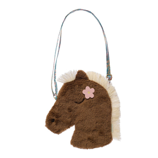 Peggy Pony Bag – Bolsa Infantil Pónei em Pêlo Suave com Alça Ajustável