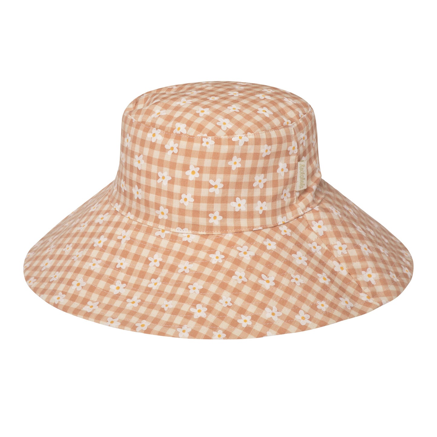 Chapéu Reversível Daisy Gingham Criança 