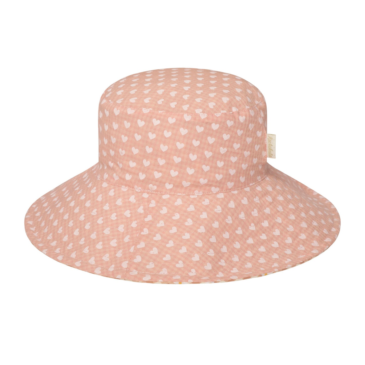 Chapéu Reversível Daisy Gingham Criança 