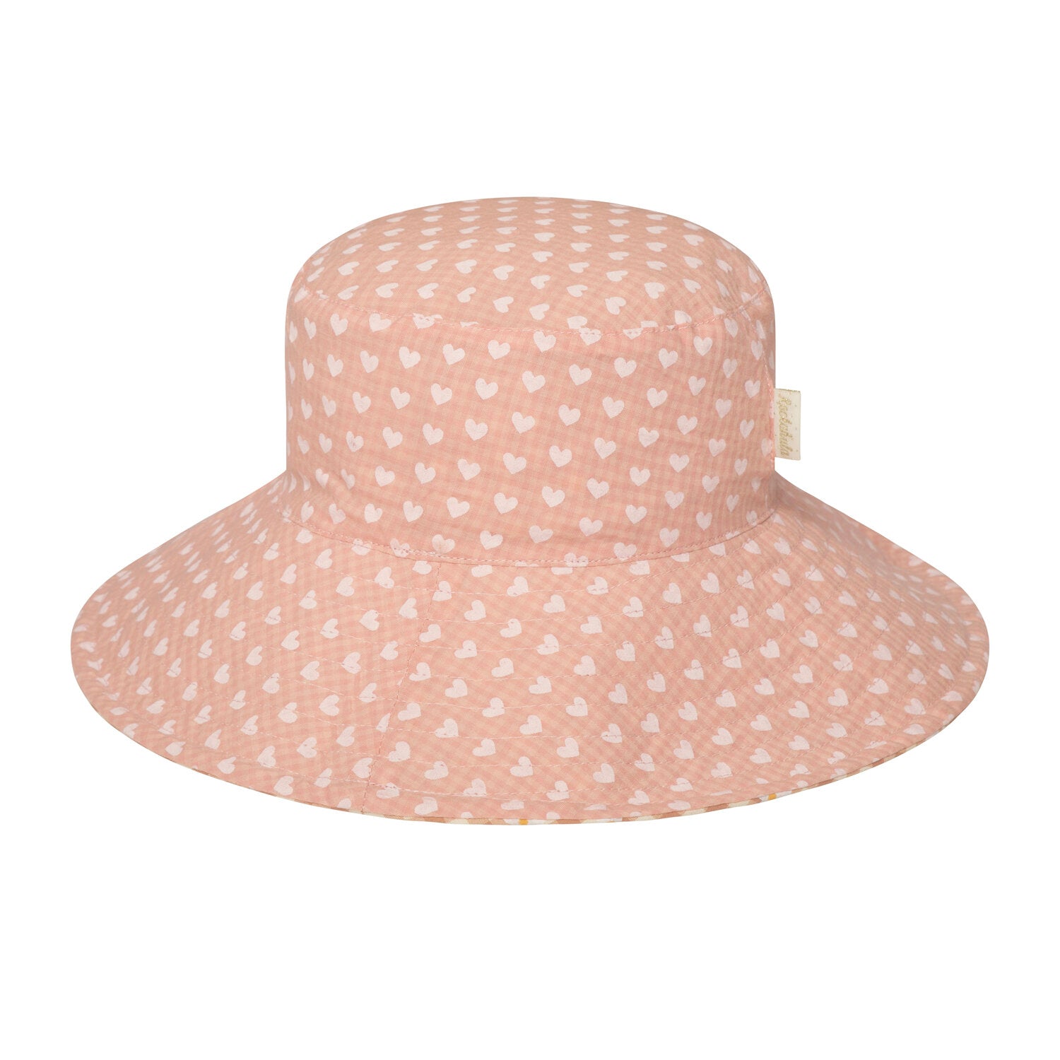 Chapéu Reversível Daisy Gingham Criança 