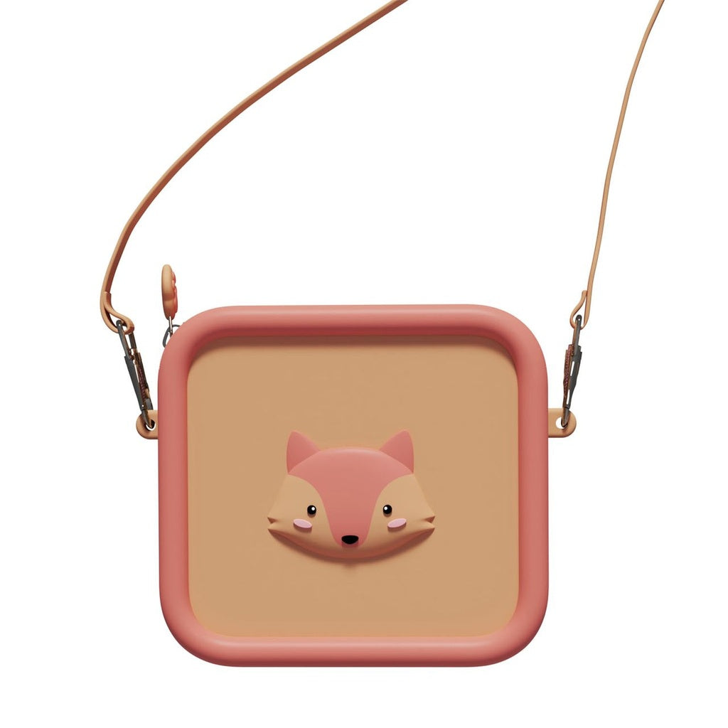 Bolsa Silicone Raposa Zoofamily c/ Alça