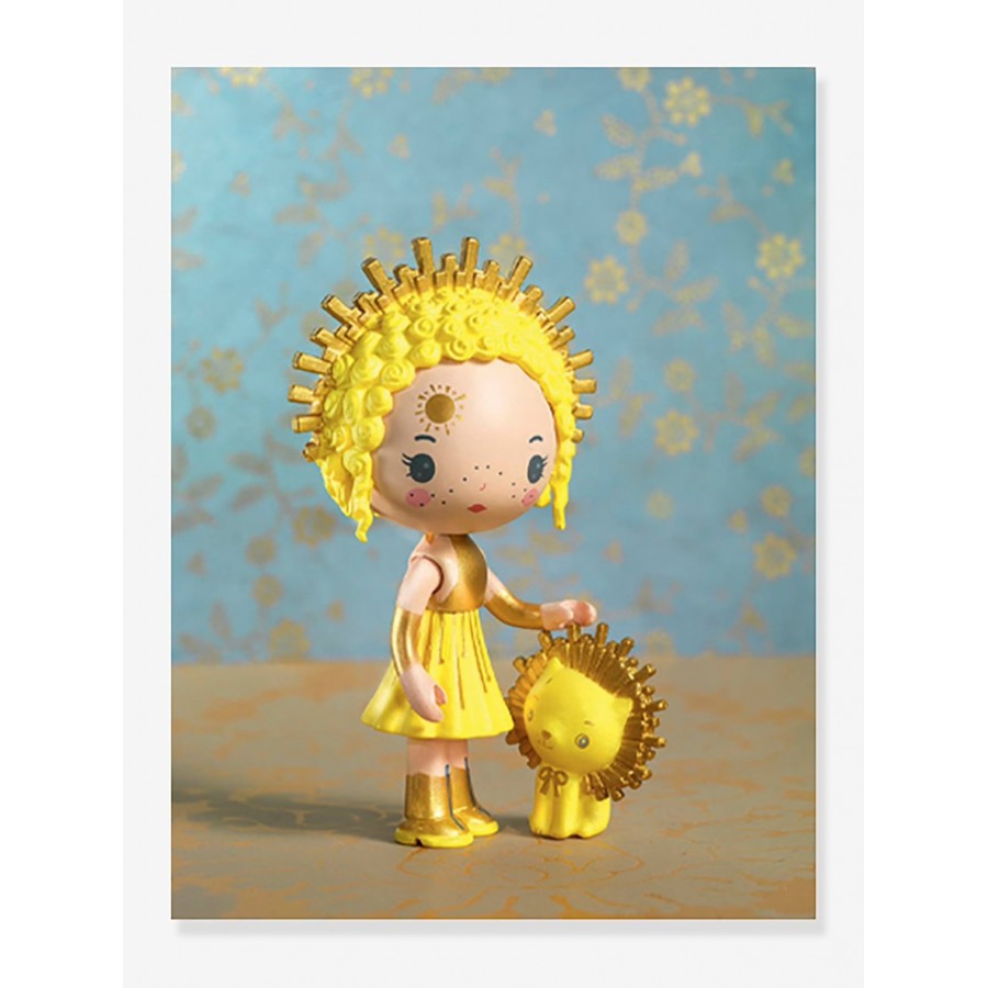 Djeco Tinyly Sunny &amp; Mia com Casa na Nuvem – Playset Portátil (4–9 anos)