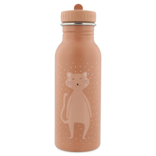 Garrafa Trixie Mrs. Cat 500ml em inox com tampa prática