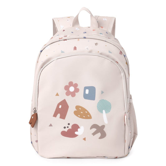 Mochila Média com Porta-chaves Geometric Nature da Tutete