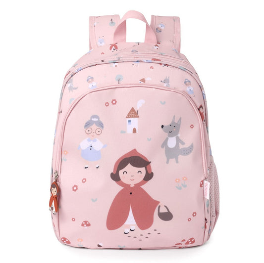 Mochila Média com Porta-chaves Little Red da Tutete