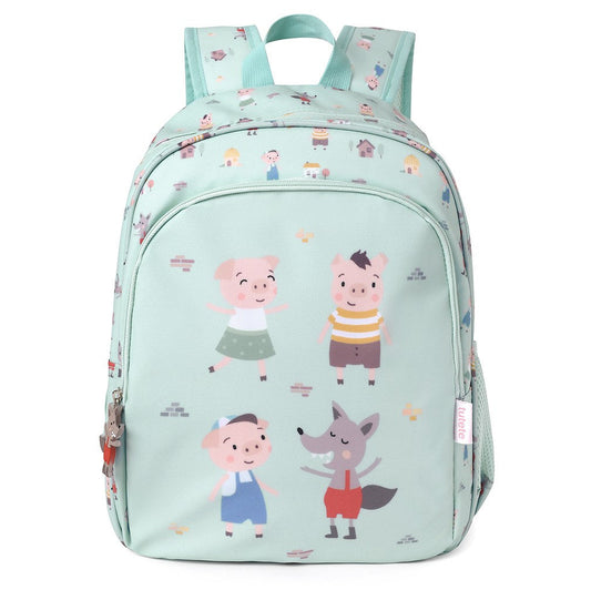 Mochila Média com Porta-chaves The Three Little Pigs da Tutete
