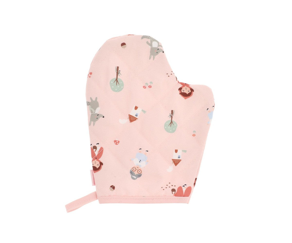 Avental infantil Tutete Little Red com bolso frontal