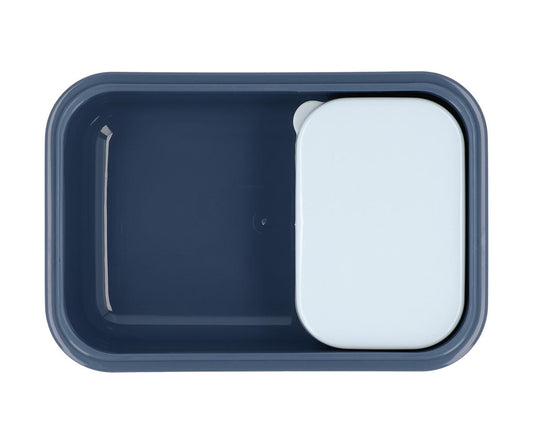 Caixa bento Pandas in Space Tutete - interior com compartimentos