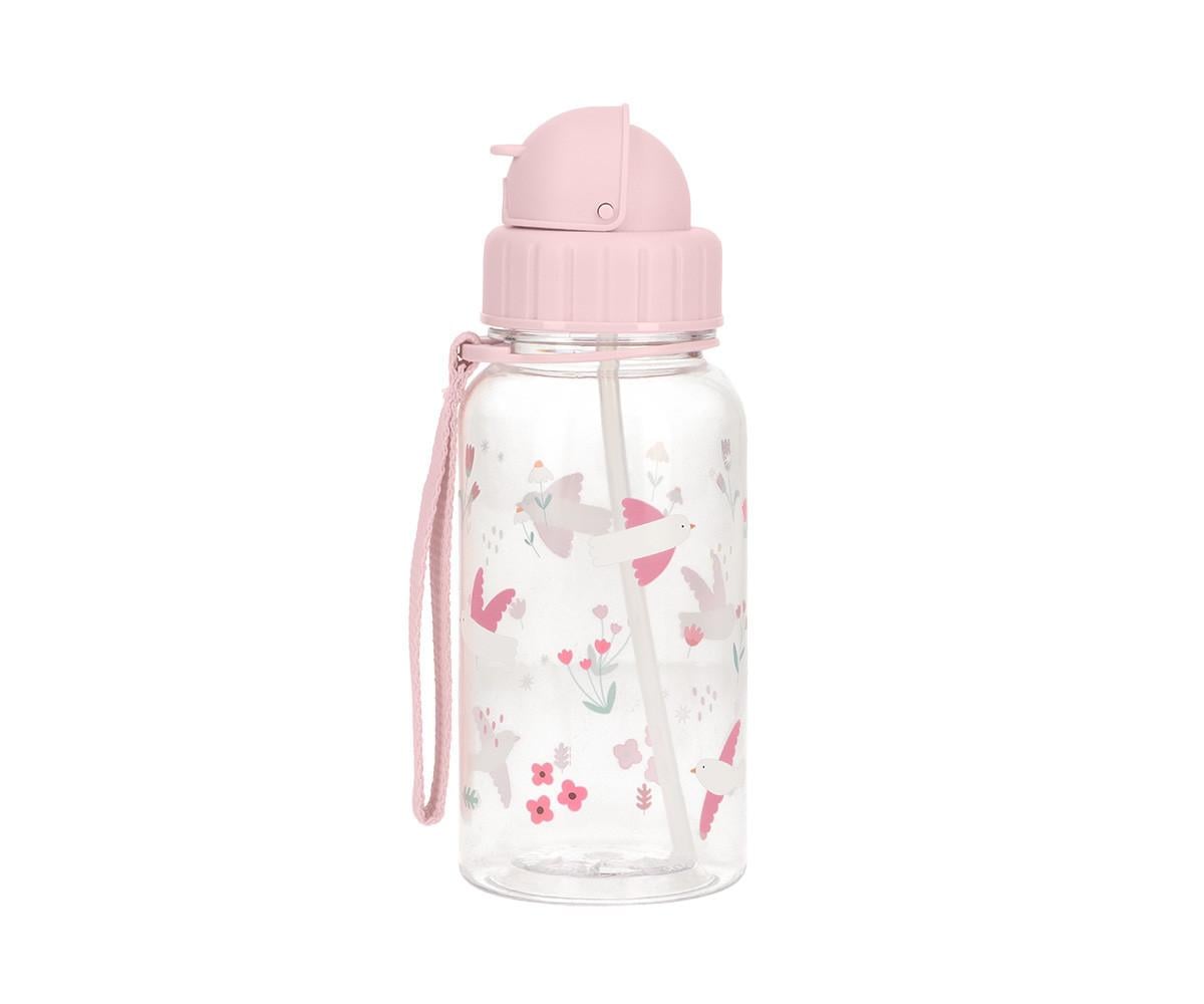 Garrafa infantil com palhinha Blossom Birds 500ml Tutete
