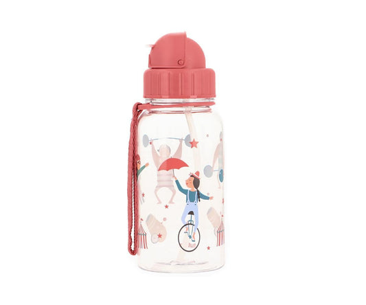 Garrafa infantil com palhinha Circus Show 500ml Tutete