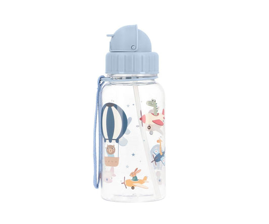 Garrafa infantil com palhinha Planes 500ml Tutete