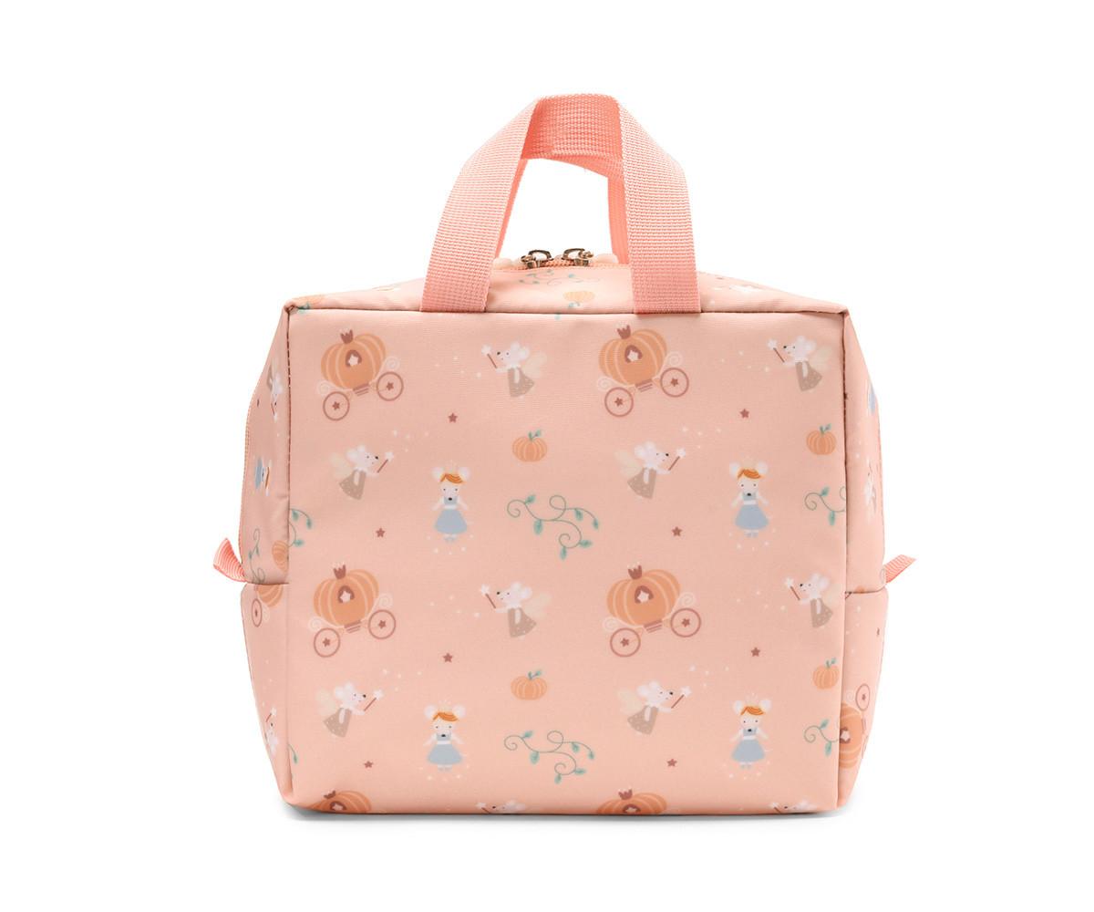 Bolsa térmica Mouse Fairies Tutete - detalhe do material RPET