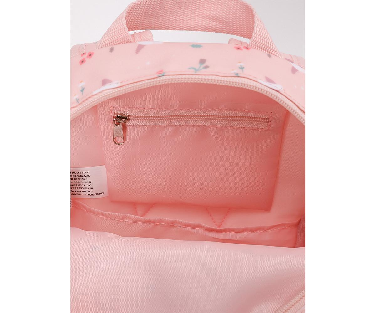 Mochila infantil Blossom Birds Tutete - fecho de clip no peito