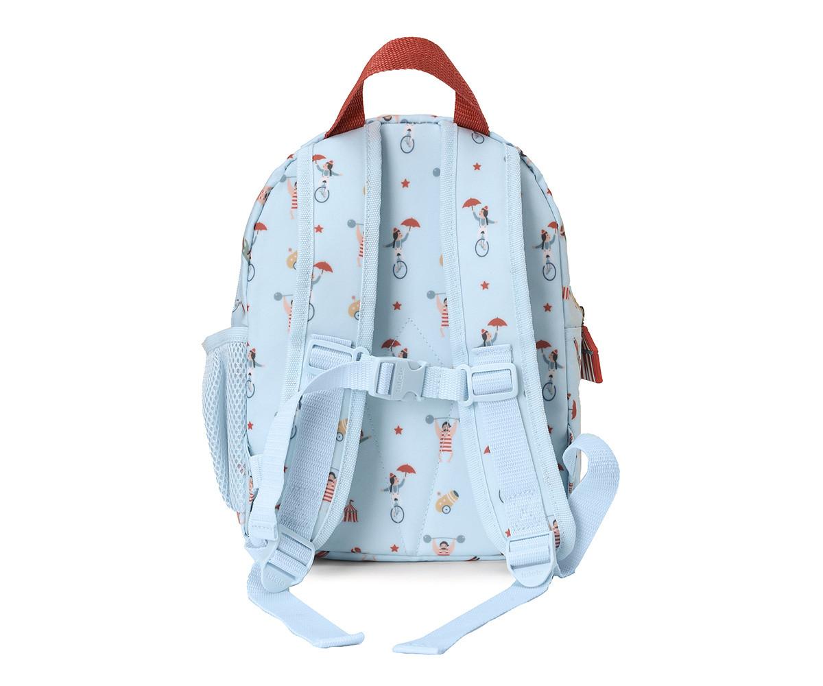 Mochila infantil Circus Show Tutete - bolso lateral de rede para garrafa