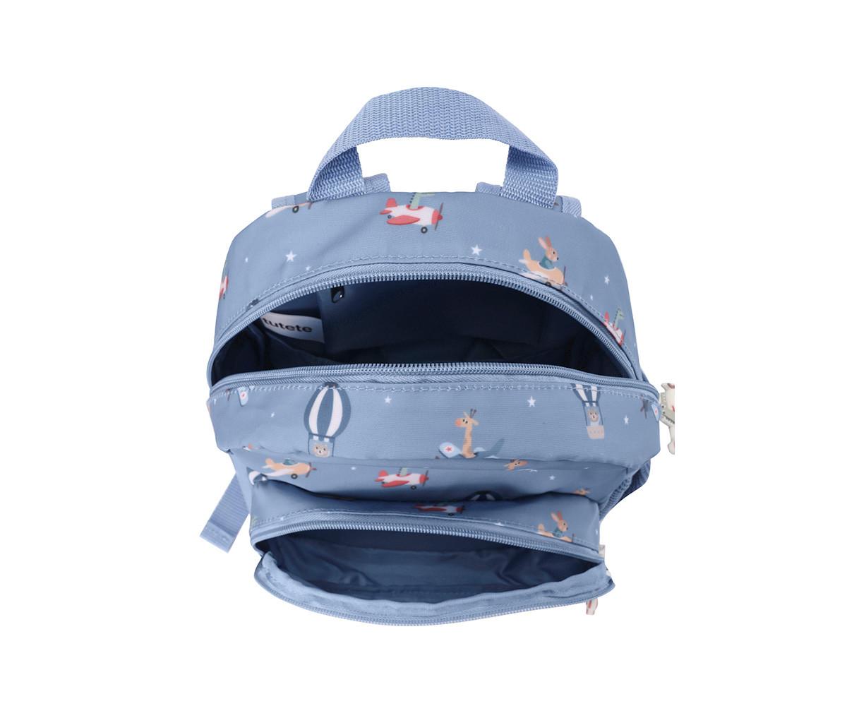 Mochila infantil Planes Tutete - bolso lateral de rede para garrafa
