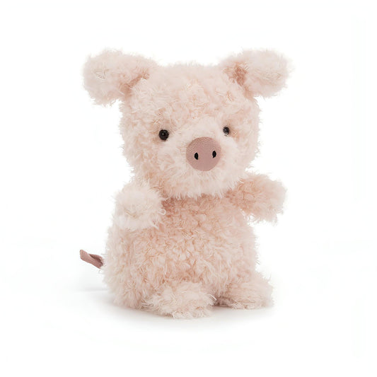 Porquinho de peluche Little Pig cor-de-rosa da Jellycat | jellycat-porco-peluche-little-pig-lollakids